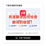 有道翻译如何检查翻译的错误？