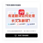 有道翻译如何处理长文本翻译？